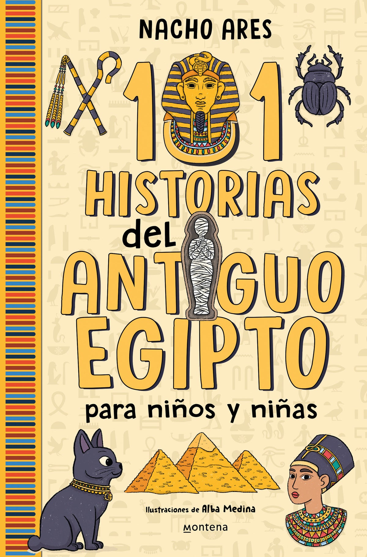 101 historias del Antiguo Egipto para niños y niñas / 101 Stories of Ancient Egypt for Boys and Girls cover (ISBN 9788419975201) [onix:f0ed87d881fa2efb58369b181af79817]