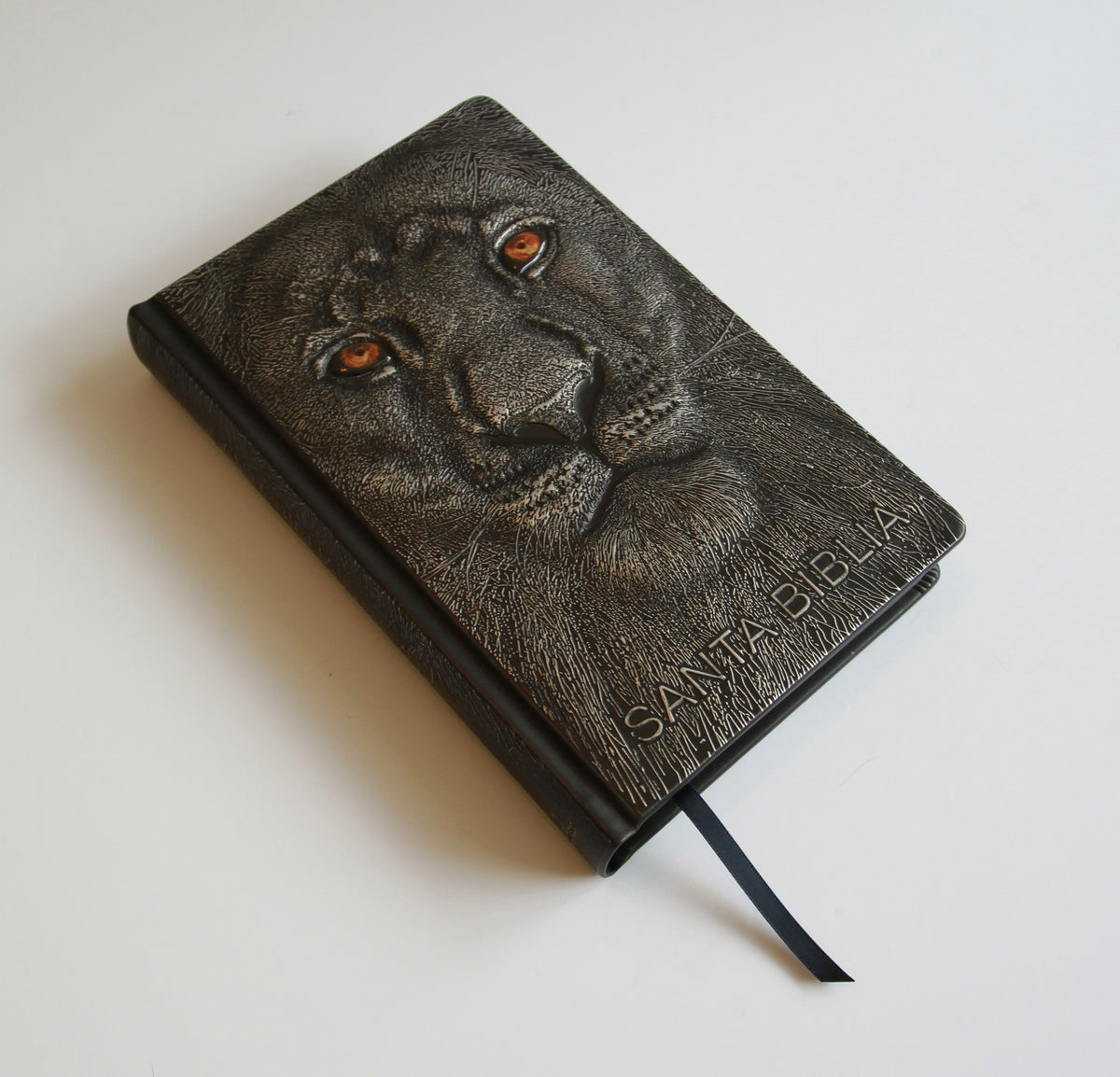 Biblia RVR 1960 Letra grande León de Judá edición especial plata con índice y canto negro / Spanish Bible RVR 1960 Large Print Imitation Leather Lion of J interior 2 (ISBN 9798890985668) [onix:c675aef974abed7464f6677f00d972af]