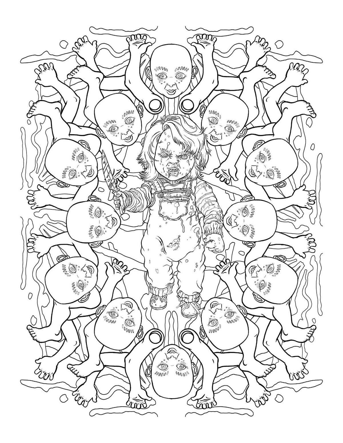 Chucky: The Official Coloring Book interior 6 (ISBN 9798886634143) [onix-asset:7d3d944039fda481021801eb3d8ff78da1067109e439762a7d64836c9dc5300c]