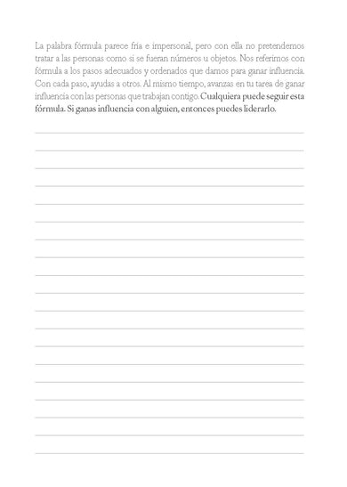 La fórmula de la influencia: Un cuaderno de liderazgo / Influence Formula: A Leadership Journal interior 1 (ISBN 9798890983794) [onix:f1597b26a4684b6cff582f2b801fdad5]