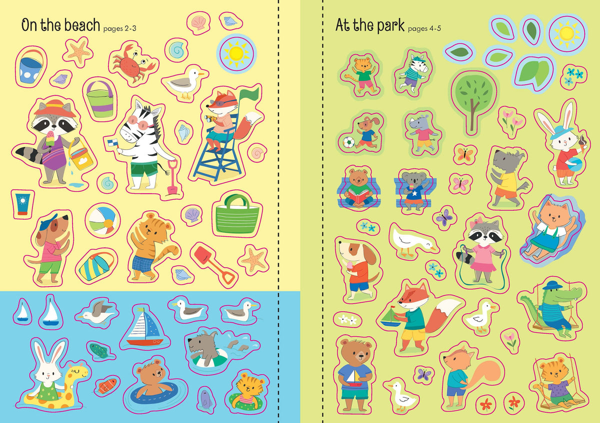 Little First Stickers Summer interior 1 (ISBN 9781474947626) [onix-asset:1d6732e2caf4b66cfbe1fdae9e667fb29fc9191eb3bb1c0221232ef1a8b22475]