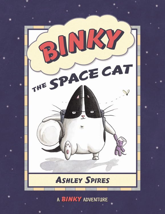 A Binky Adventure #01 Binky the Space Cat (Ashley Spires)-Fiction: 幽默搞笑 Humorous-買書書 BuyBookBook