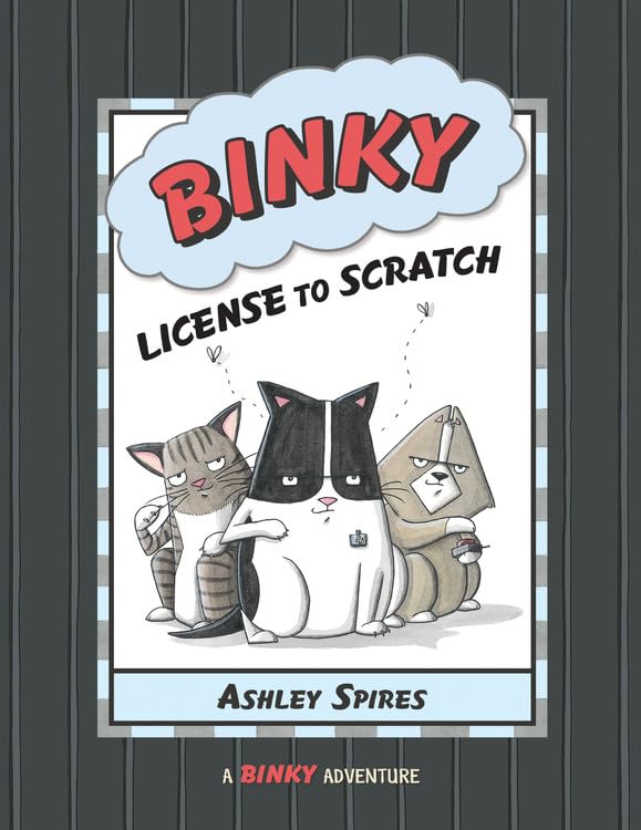 A Binky Adventure #05 Binky License to Scratch (Ashley Spires)-Fiction: 幽默搞笑 Humorous-買書書 BuyBookBook