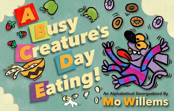 A Busy Creature's Day Eating!-Children’s / Teenage fiction: General and modern fiction-買書書 BuyBookBook