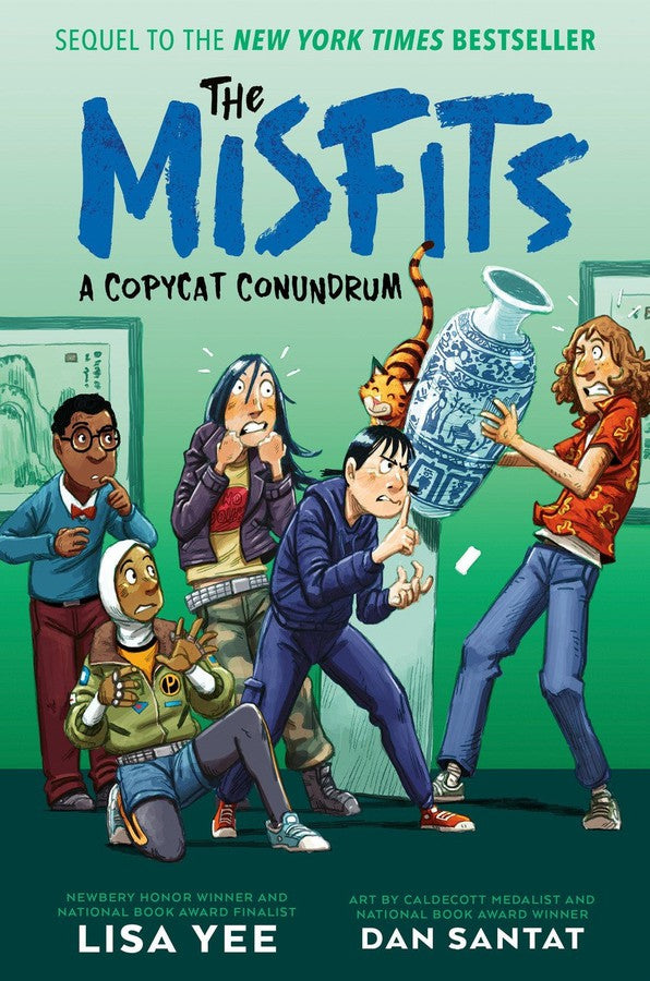 A Copycat Conundrum (The Misfits)-Children’s / Teenage fiction: Action and adventure stories-買書書 BuyBookBook