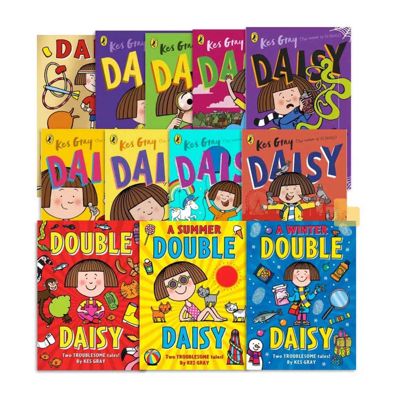 A Daisy Story Chapter Book Bundle (Kes Gray)(Nick Sharratt)-Fiction: 幽默搞笑 Humorous-買書書 BuyBookBook