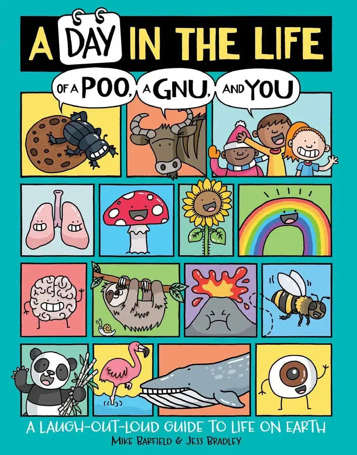 A Day in the Life of a Poo, a Gnu, and You-Graphic novel / Comic book / Manga: genres-買書書 BuyBookBook