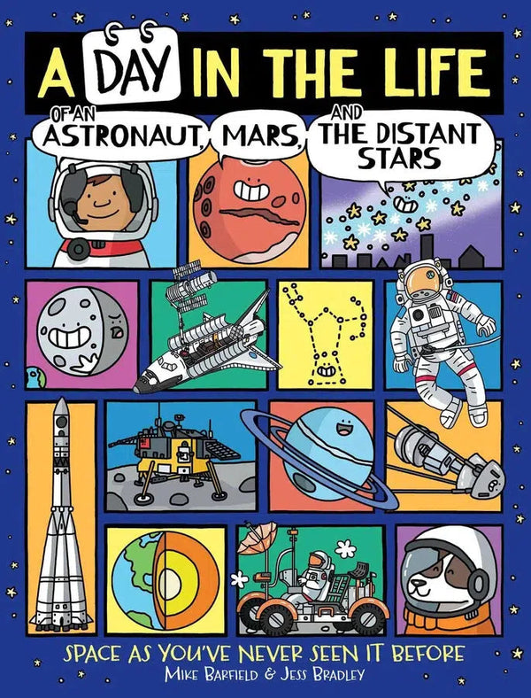 A Day in the Life of an Astronaut, Mars, and the Distant Stars-Graphic novel / Comic book / Manga: genres-買書書 BuyBookBook