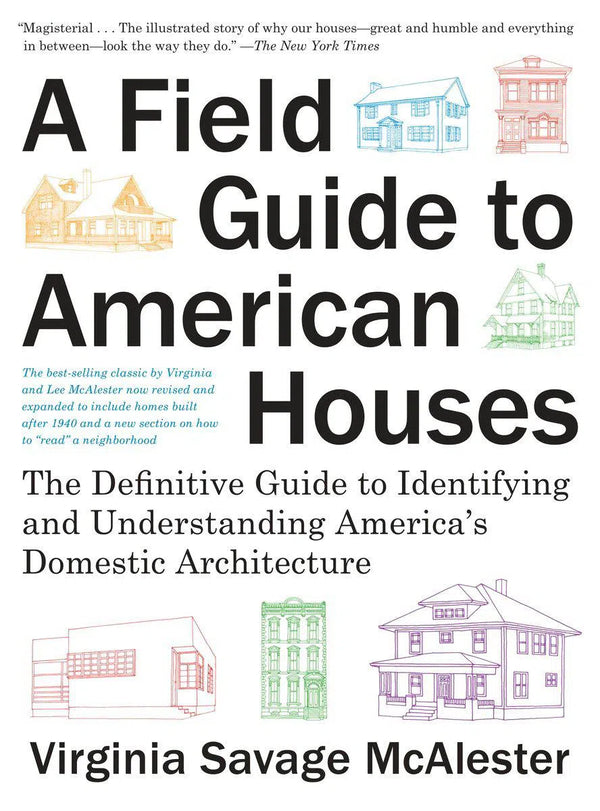 A Field Guide to American Houses (Revised)-Design/ fashion/ architecture/ illustration-買書書 BuyBookBook