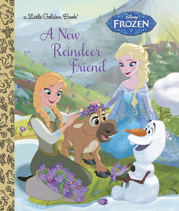 A New Reindeer Friend (Disney Frozen)-Children’s / Teenage fiction: General and modern fiction-買書書 BuyBookBook