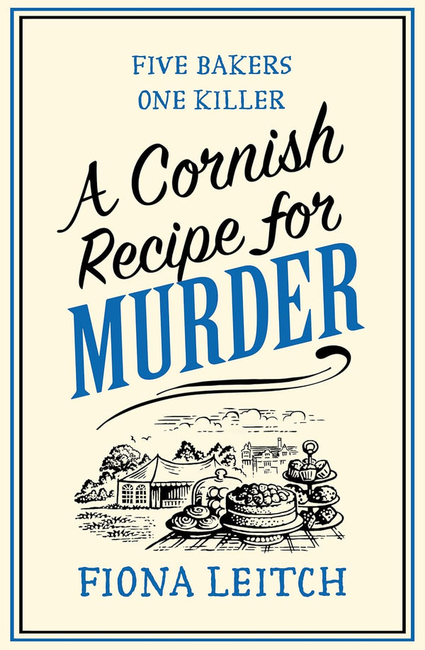 A Nosey Parker Cozy Mystery #05 A Cornish Recipe for Murder (Fiona Leitch)-Fiction: Crime and mystery-買書書 BuyBookBook