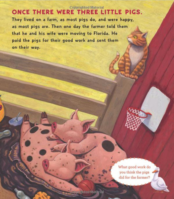 A StoryPlay Book - The Three Little Pigs and the Somewhat Bad Wolf - 買書書 BuyBookBook