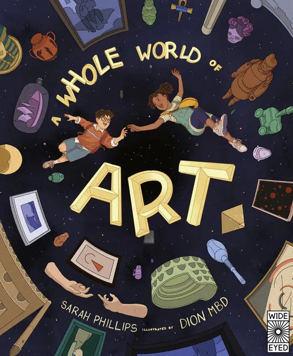 A Whole World of Art-Children’s / Teenage general interest: Art and artists-買書書 BuyBookBook