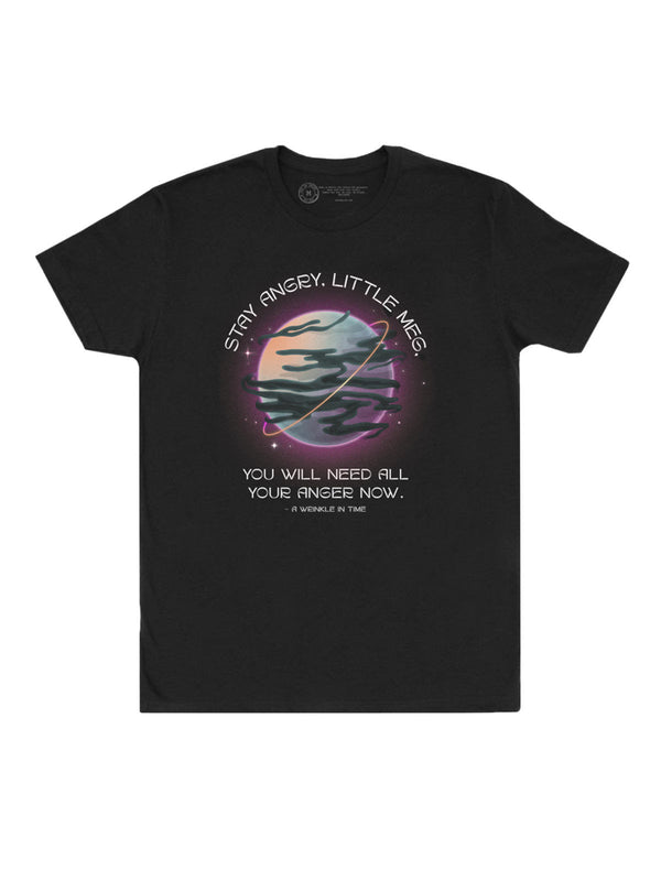 A Wrinkle in Time: Stay Angry, Little Meg Unisex T-Shirt X-Large-Stationery items-買書書 BuyBookBook