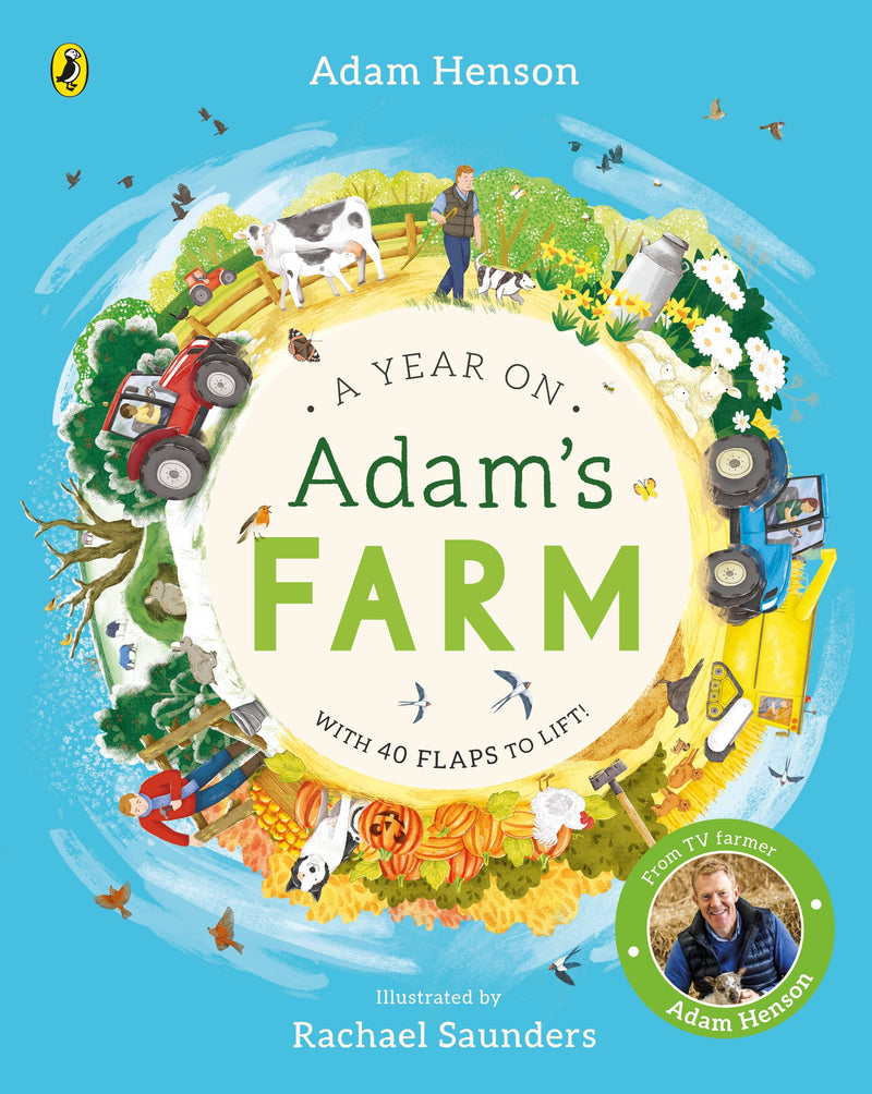 A Year on Adam's Farm-Children’s / Teenage general interest: Places and peoples-買書書 BuyBookBook