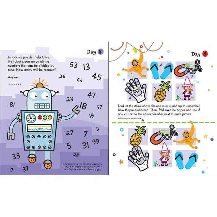 A puzzle a day Usborne