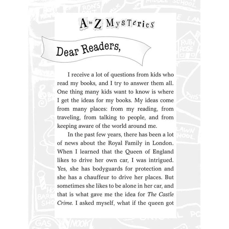 A to Z Mysteries Super Edition