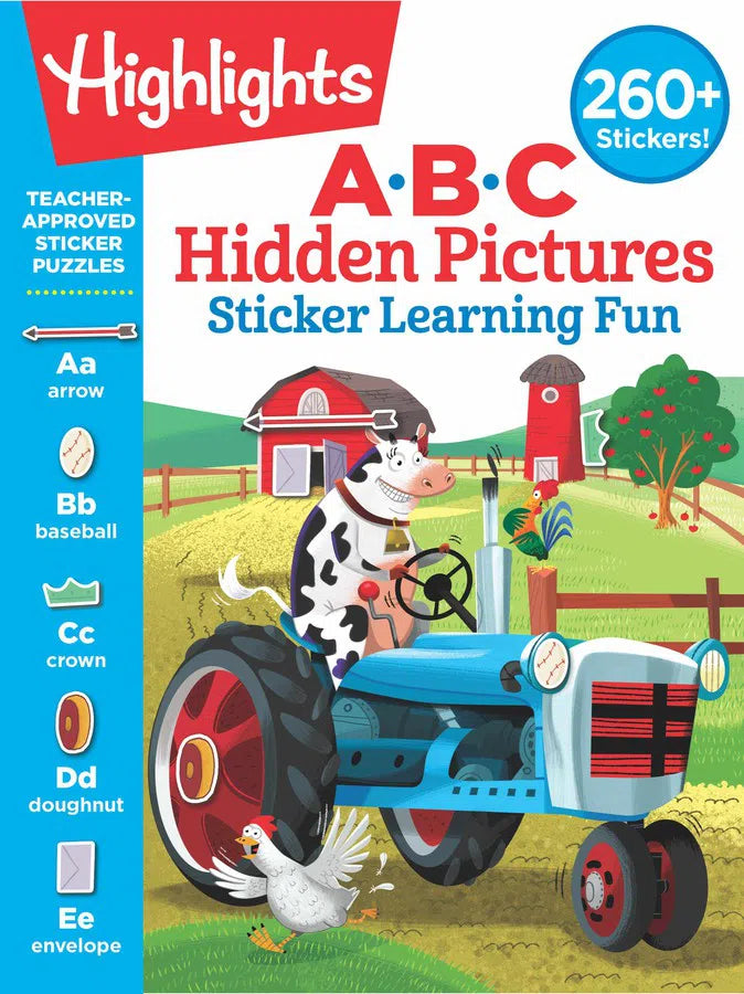 ABC Hidden Pictures Sticker Learning Fun-Children’s Early years / early learning concepts-買書書 BuyBookBook