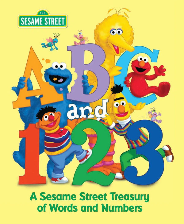 ABC and 1,2,3: A Sesame Street Treasury of Words and Numbers (Sesame Street)-Children’s / Teenage fiction: General and modern fiction-買書書 BuyBookBook