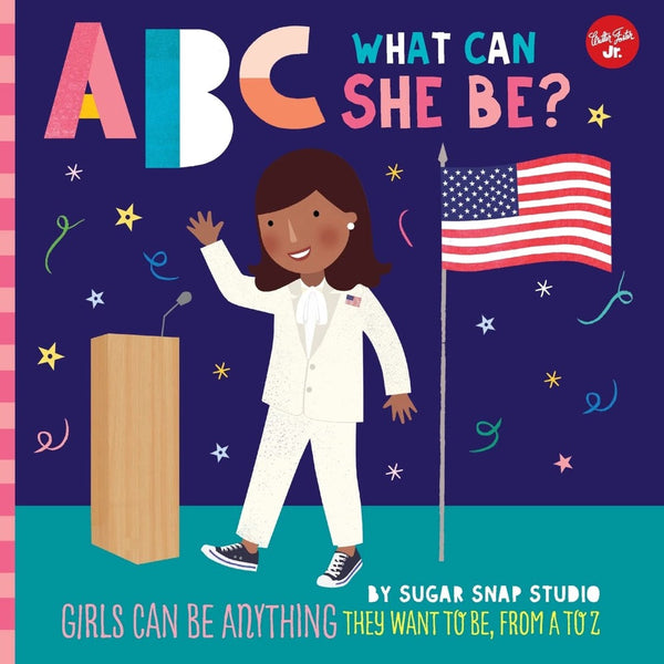 ABC for Me: ABC What Can She Be?-Nonfiction: 學前基礎 Preschool Basics-買書書 BuyBookBook