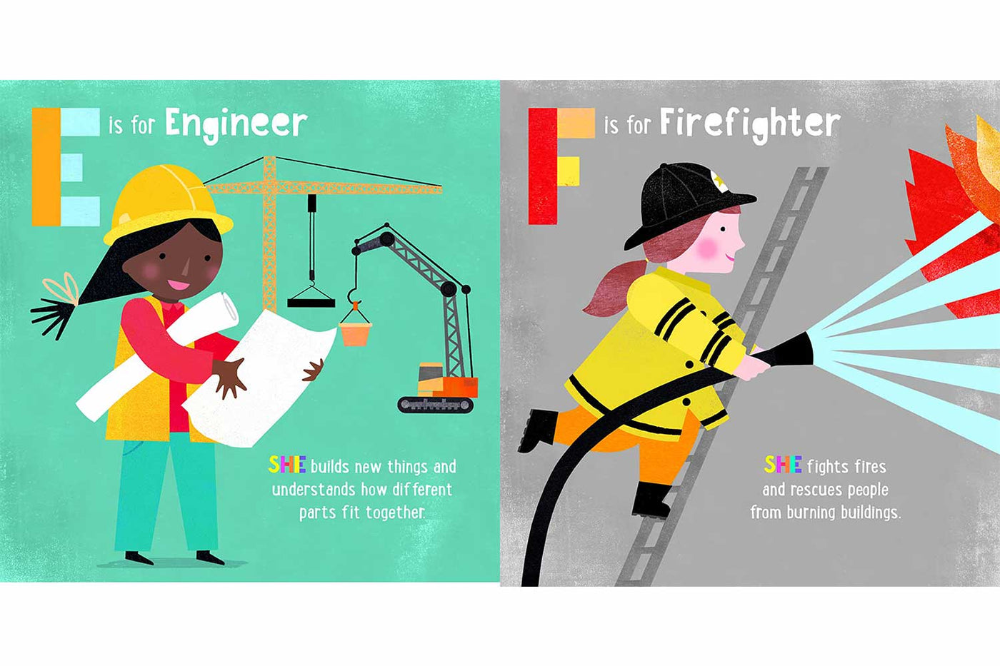 ABC for Me: ABC What Can She Be?-Nonfiction: 學前基礎 Preschool Basics-買書書 BuyBookBook