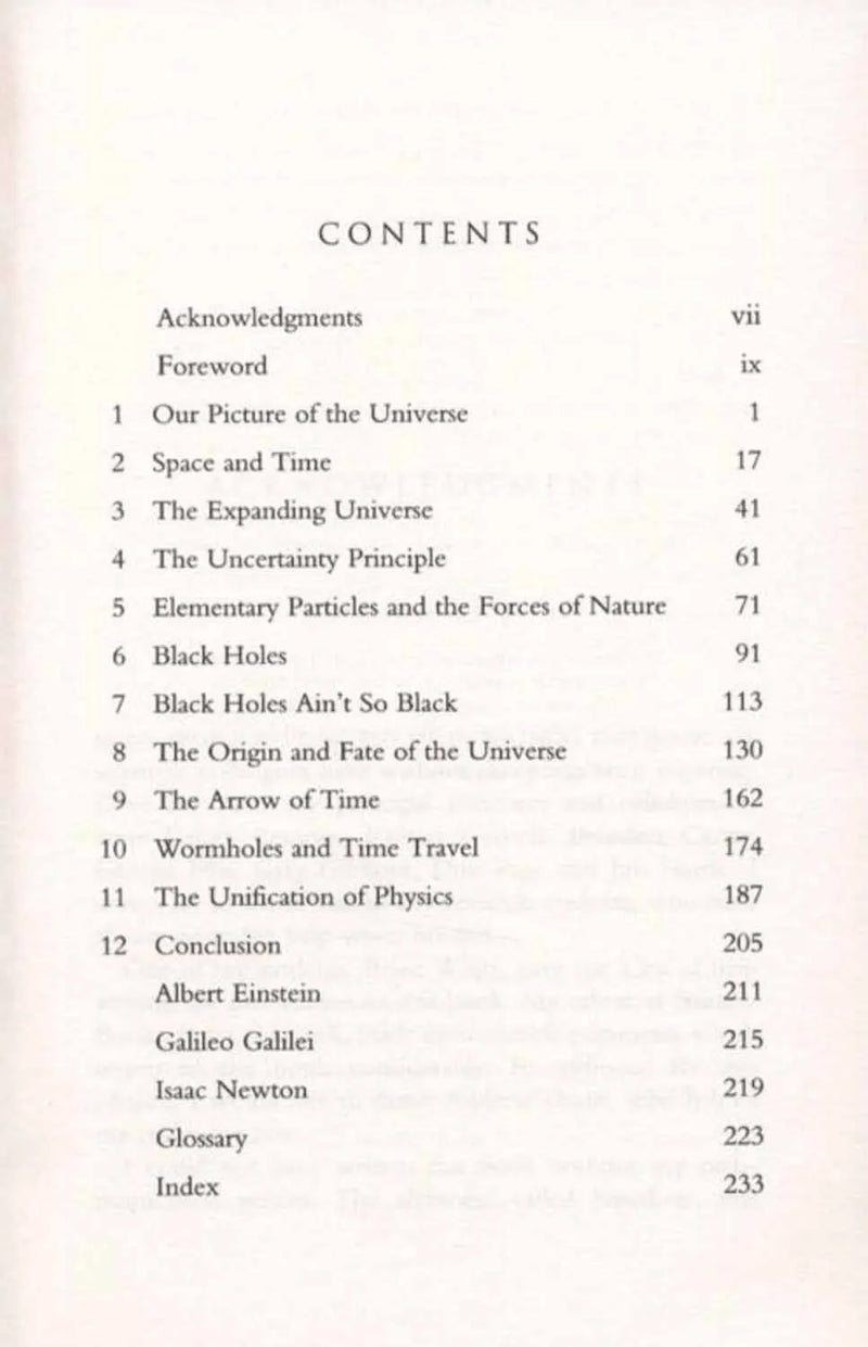 A Brief History of Time