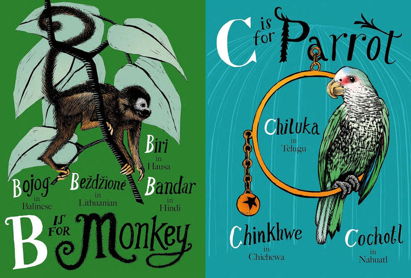 A Is for Bee: An Alphabet Book in Translation