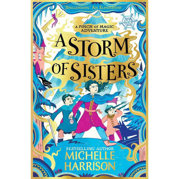 A Pinch of Magic Adventure #04 A Storm of Sisters (Michelle Harrison)-Fiction: 奇幻魔法 Fantasy & Magical-買書書 BuyBookBook
