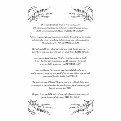 A Secret of Birds & Bone Scholastic UK