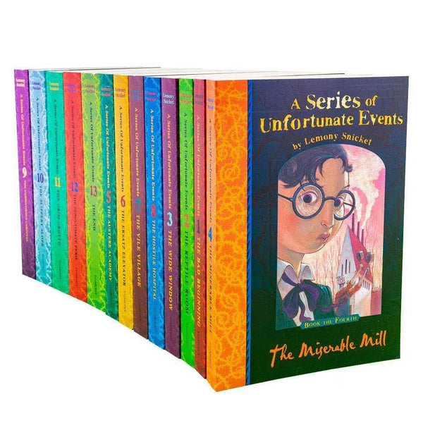 Series of Unfortunate Events, A (正版) 13-book Complete Bundle (Paperback) (Lemony Snicket) Harpercollins (UK)