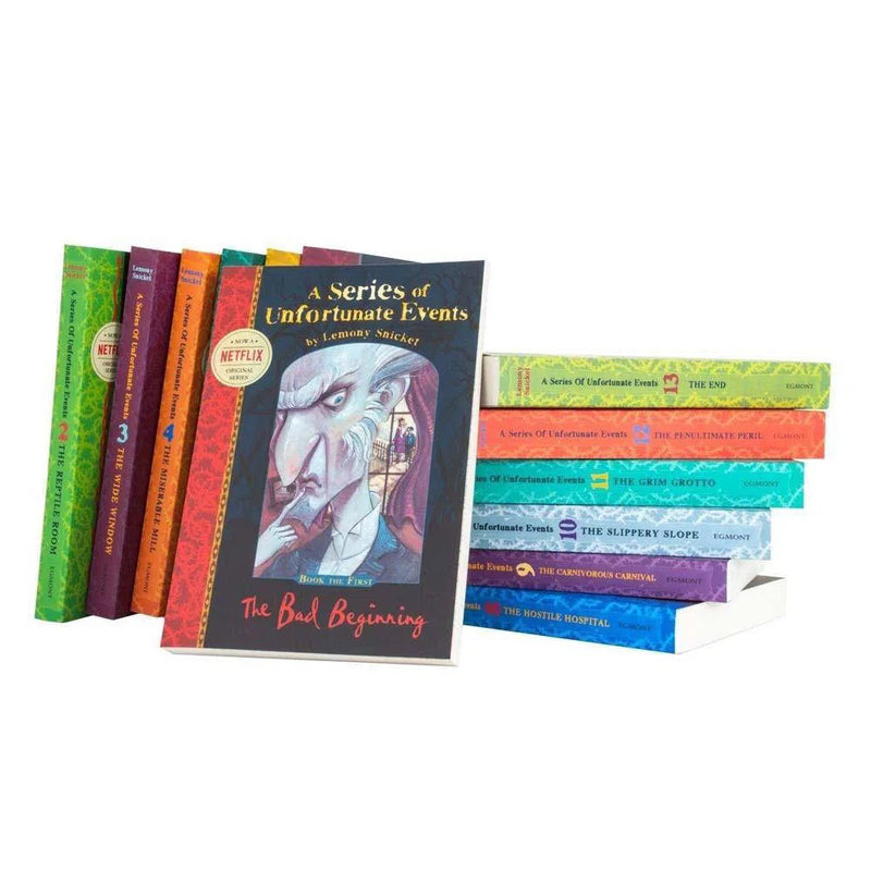 Series of Unfortunate Events, A (正版) 13-book Complete Bundle (Paperback) (Lemony Snicket) Harpercollins (UK)