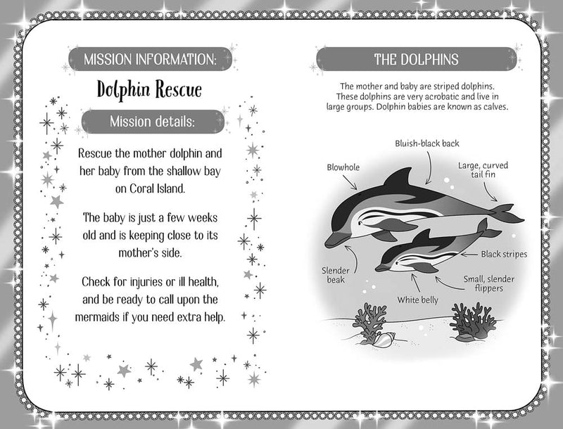 A Sticker Dolly Story: Dolphin Magic (Zanna Davidson) (with Stickers)-Fiction: 歷險科幻 Adventure & Science Fiction-買書書 BuyBookBook
