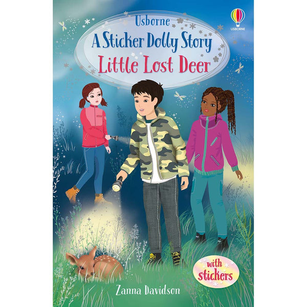 A Sticker Dolly Story: Little Lost Deer (Zanna Davidson) (with Stickers)-Fiction: 歷險科幻 Adventure & Science Fiction-買書書 BuyBookBook