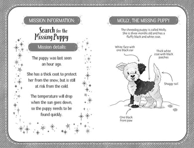 A Sticker Dolly Story: Snow Puppy (Zanna Davidson) (with Stickers)-Fiction: 歷險科幻 Adventure & Science Fiction-買書書 BuyBookBook