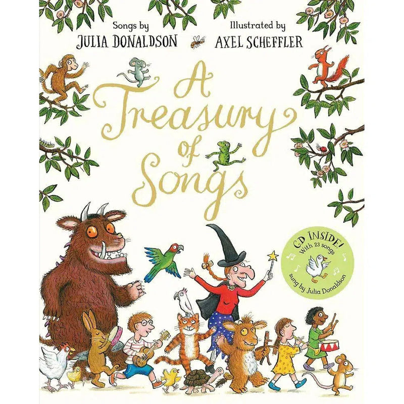 Treasury of Songs, A (Book + CD) (Julia Donaldson) (Axel Scheffler) Macmillan UK