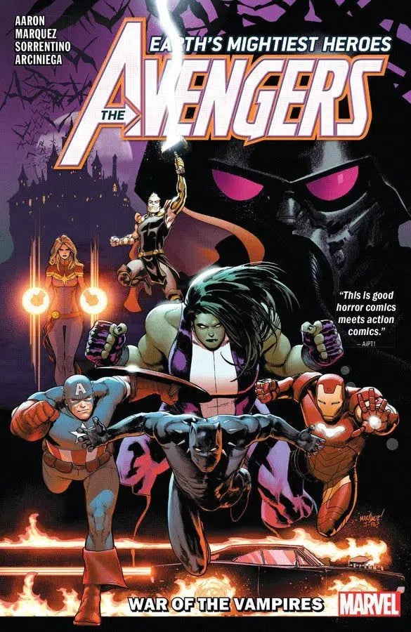 AVENGERS BY JASON AARON VOL. 3: WAR OF THE VAMPIRES-Graphic novel / Comic book / Manga: genres-買書書 BuyBookBook