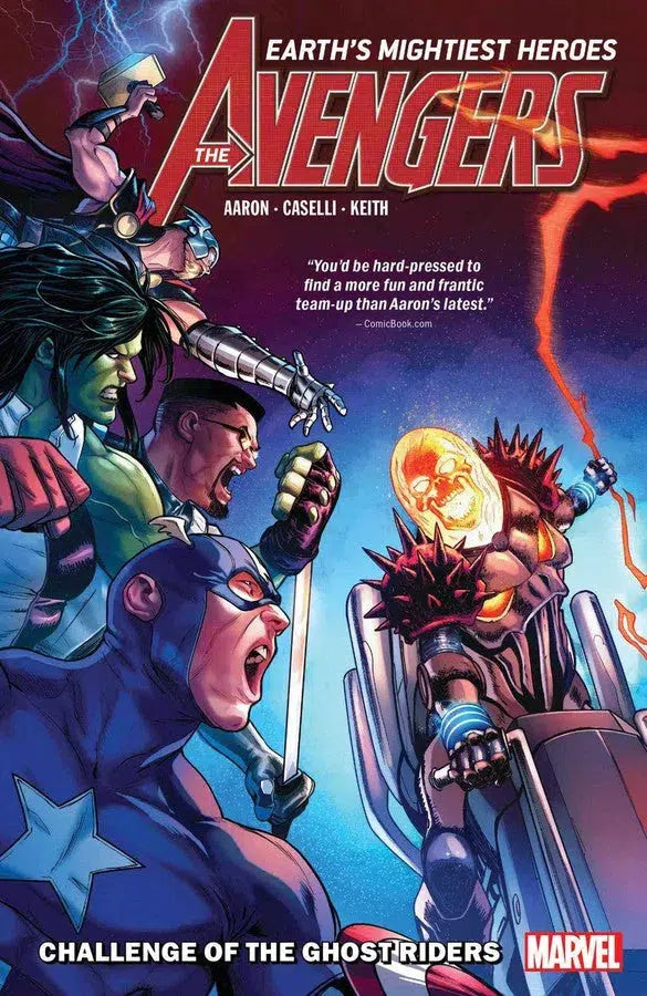 AVENGERS BY JASON AARON VOL. 5: CHALLENGE OF THE GHOST RIDERS-Graphic novel / Comic book / Manga: genres-買書書 BuyBookBook