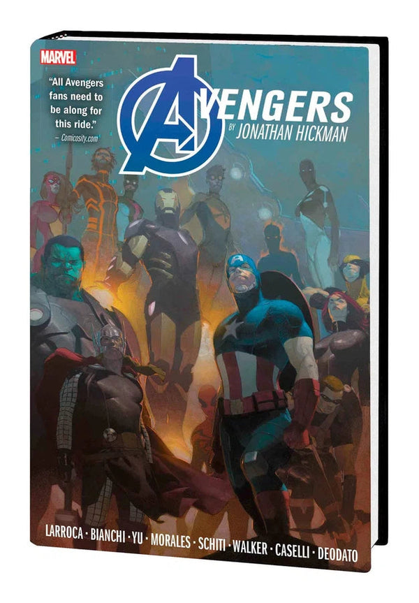 AVENGERS BY JONATHAN HICKMAN OMNIBUS VOL. 2 [NEW PRINTING]-Graphic novel / Comic book / Manga: genres-買書書 BuyBookBook