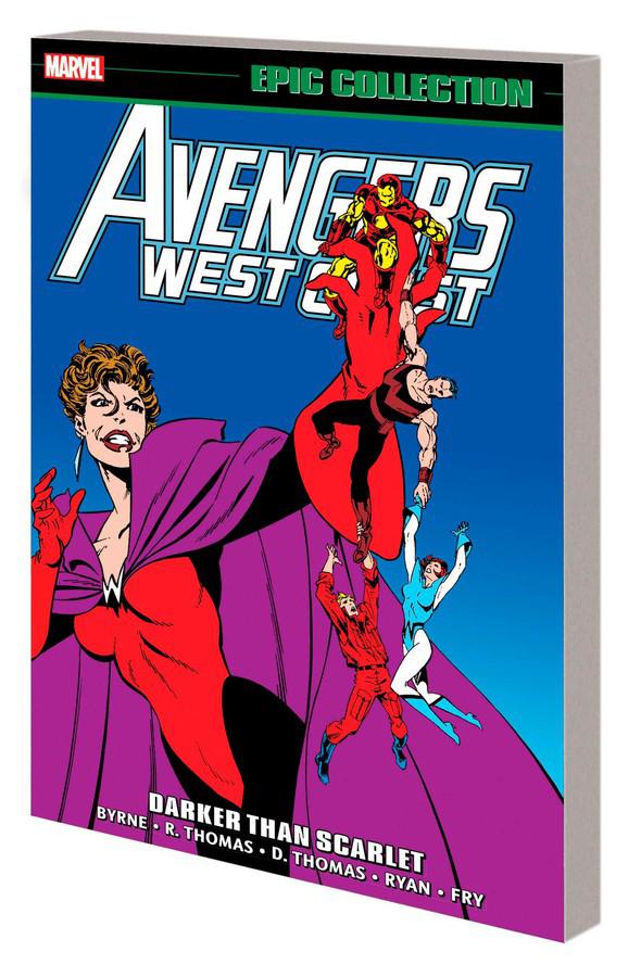 AVENGERS WEST COAST EPIC COLLECTION: DARKER THAN SCARLET-Graphic novel / Comic book / Manga: genres-買書書 BuyBookBook