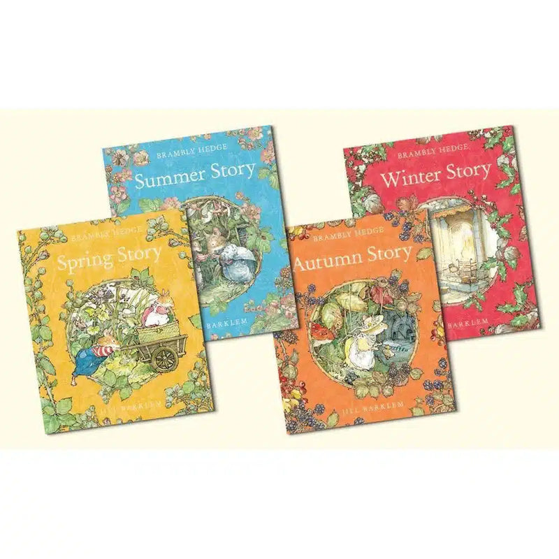 A Year in Brambly Hedge Collection (4 Books) Harpercollins (UK)