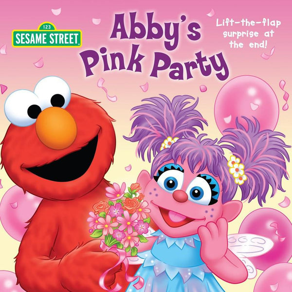 Abby's Pink Party (Sesame Street)-Children’s / Teenage fiction: General and modern fiction-買書書 BuyBookBook