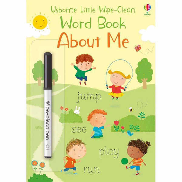 Little Wipe-clean Word Book About Me Usborne