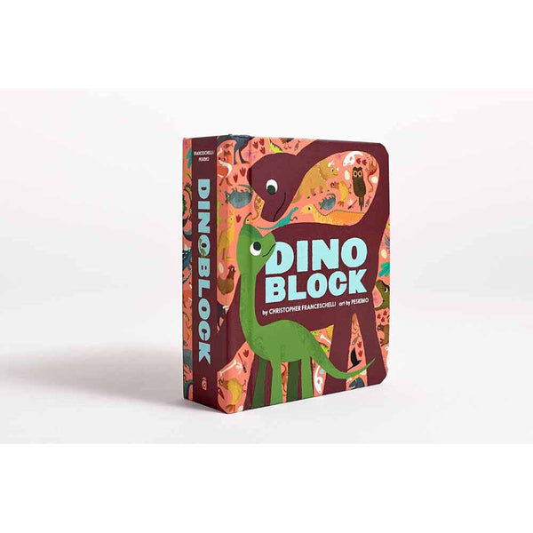 Abrams Block - Dinoblock (Board Book) - 買書書 BuyBookBook