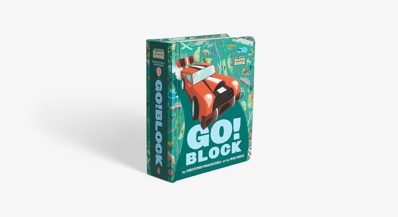 Abrams Block - Go Block (Board Book) (Christopher Franceschelli)-Children’s Early years / early learning concepts-買書書 BuyBookBook