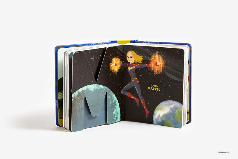 Abrams Block - Marvel Alphablock (Board Book) - 買書書 BuyBookBook