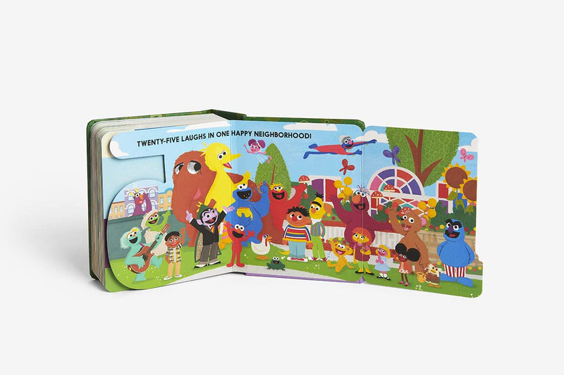 Abrams Block - Sesame Street Countablock (Board Book) - 買書書 BuyBookBook