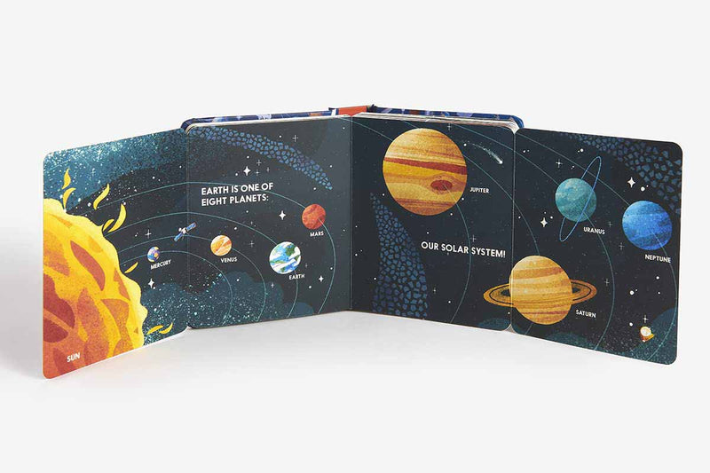 Abrams Block - Spaceblock (Board Book) - 買書書 BuyBookBook