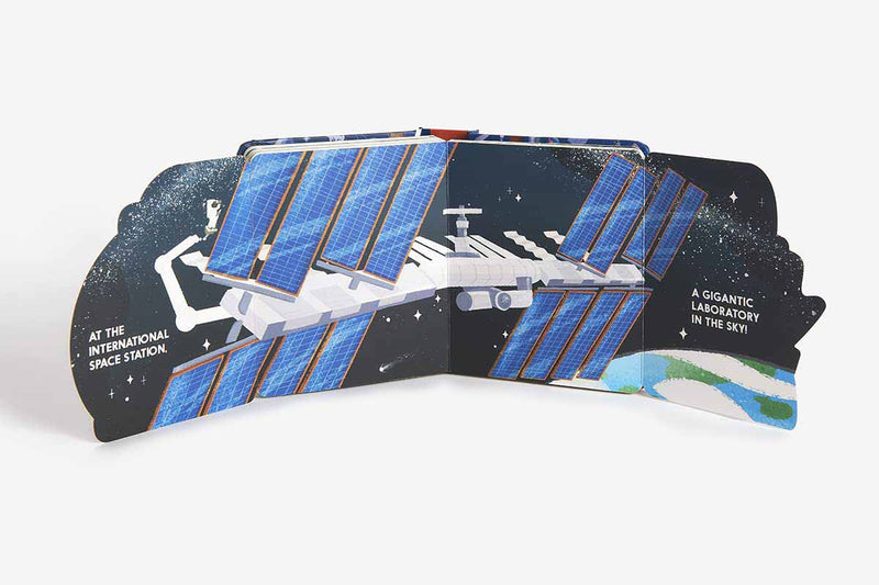 Abrams Block - Spaceblock (Board Book) - 買書書 BuyBookBook