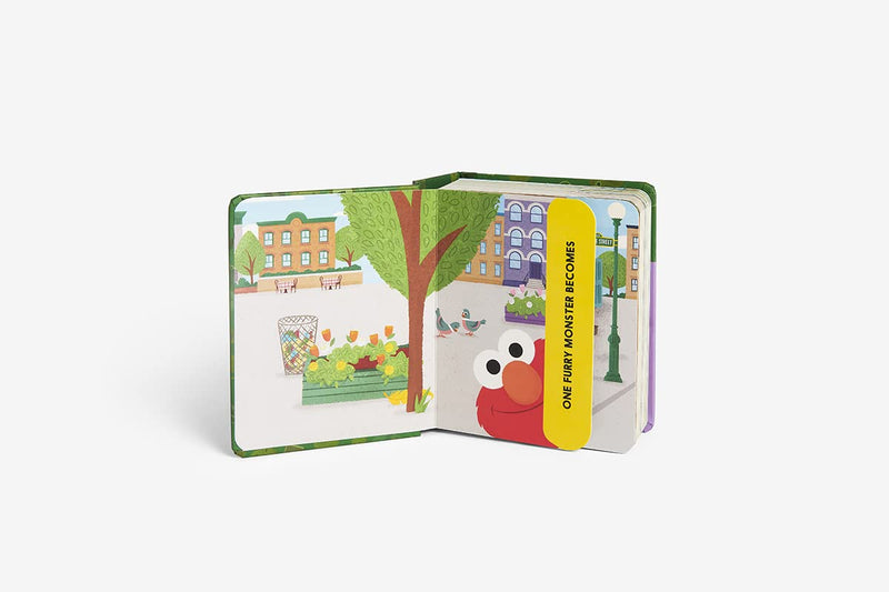 Abrams Block - Sesame Street Countablock (Board Book) - 買書書 BuyBookBook