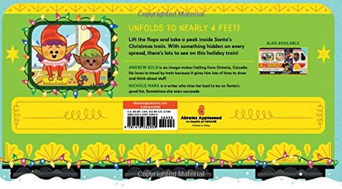 Abrams Extend-a-Book, An - All Aboard! The Christmas Train - 買書書 BuyBookBook